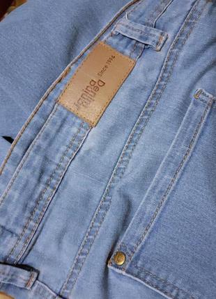 Стрейчеві шорти джинсові бриджі3 фото