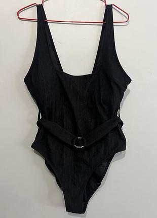 Новый купальник черный м л