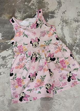 Плаття з мінні маус h&m Коротка disney