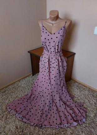Легкий летний сарафан макси