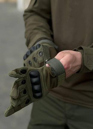 Рукавиці палі okley олива 6