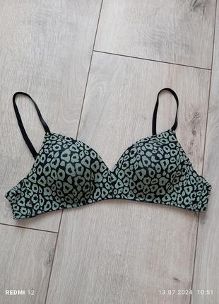 Бюстгальтер леопардовий принт