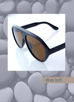 Сонцезахист uv400 о_очки "dive loft" vintage, ndr, unisex, оправа в лак глянець кренк-пляшкові лінзи, імідж, лофт, hunter
🔎 #о_окуляри #о_очки