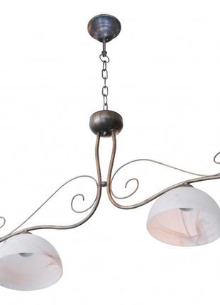 Люстра подвесная brille 60w e27 серый