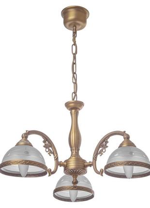 Люстра підвісна brille 60w e27 золотистий