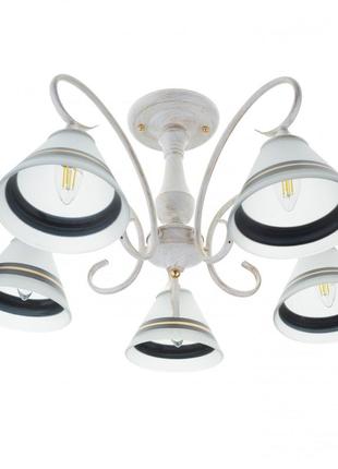 Люстра brille 60w e27 белый