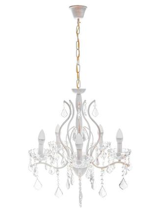 Люстра хрустальная brille 40w e14 белый