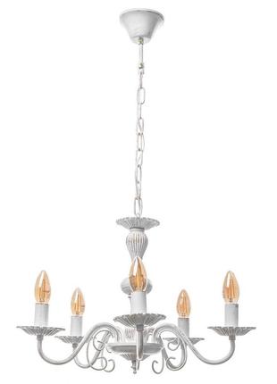 Люстра brille 40w e14 белый