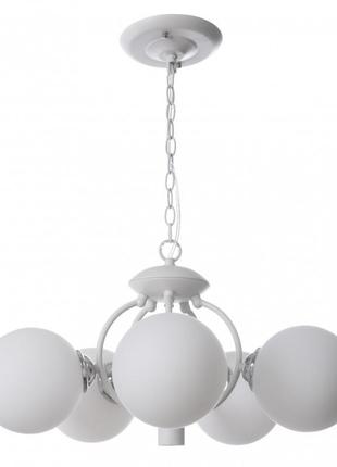 Люстра підвісна brille 60w e27 білий