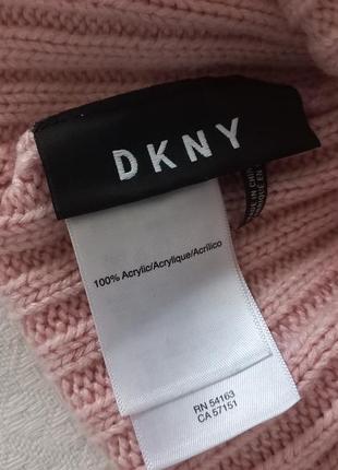 Dkny шапочка с помпоном9 фото
