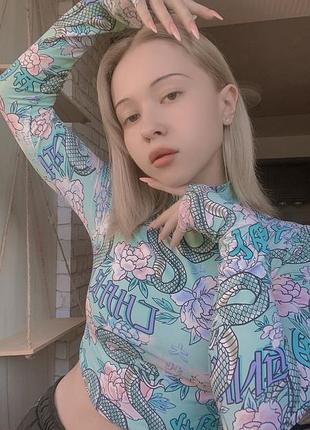 🤍 кроп кофта с вырезом на спине bershka 🤍
