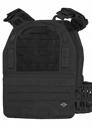 Плитоноска pentagon aspis vest черная