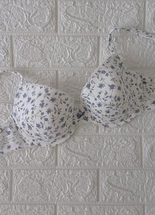 Бюстгальтер квітковий принт р.85/в