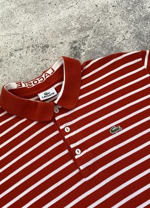 Lacoste striped polo hotsell