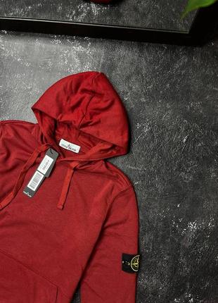 Легендарне hoodie stone island red 🈲