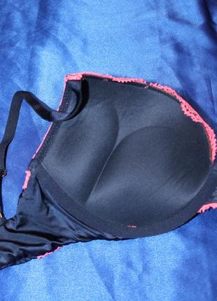 Victoria's secret bombshell miraculous plunge push-up add 2 cups bra бюстгалтер бра лиф лифчик топ бралет викторія сікрет виктория сикрет рожевий8 фото