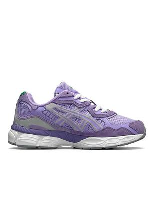 Новинка топові жіночі кросівки asics gel - nyc purple2 фото