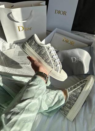 Кеды в стиле dior