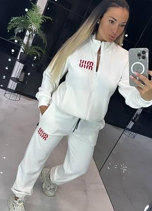 Костюм женский велюр на хб основе
