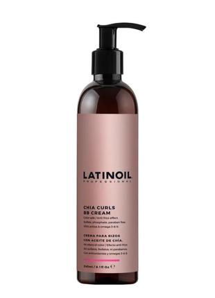 Latinoil curls bb cream 240 мл несмываемый крем для укладки вьющихся волос