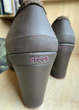 Туфли crocs на танкетке3 фото
