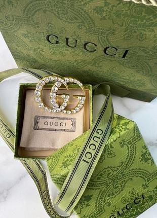 Брошка gucci