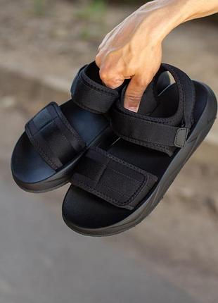 Сандалии мужские базовые черные босоножки сандали 40-44