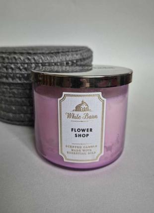 Свічка bath & body works, flower shop