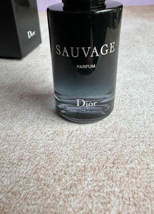 Sauvage dior christian dior духи оригінал мініатюра — цена 1910