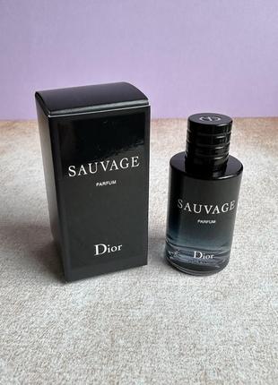 Sauvage dior духи оригінал мініатюра3 фото