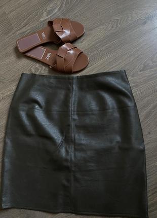 Спідниця шкіряна missguided