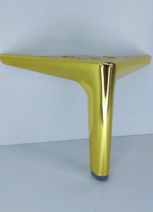 Ніжка (опора) меблева 150х150х150, gold