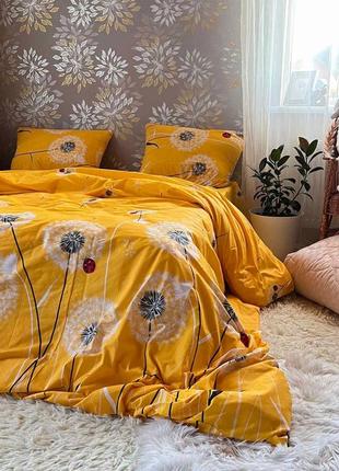 Постельное белье бязь-люкс. антек желтый
