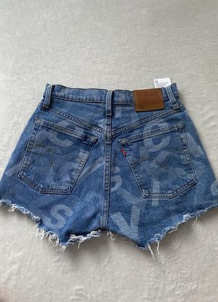 Джинсовые шорты levis 34 6