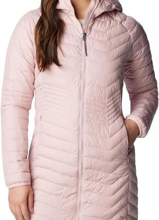 Женский зимний пуховик columbia omni-heat powder lite