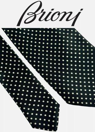 Классический номерной галстук от  brioni  dis n 00406.