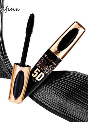 Туш для вій maxfine 5d mascara volume lengthening чорна з ефектом 5d 10мл2 фото