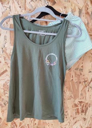 Хлопковая летняя пижама primark, p. 2xs