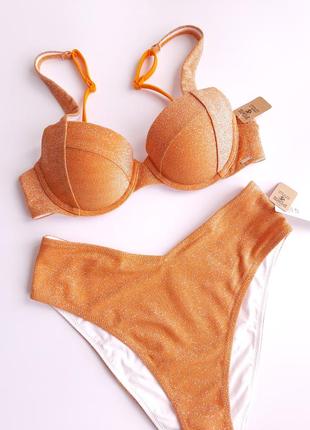 Купальник пушап victoria's secret вікторія сікрет оригінал5 фото