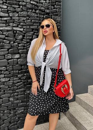 Комплект двійка: сукня та сорочка