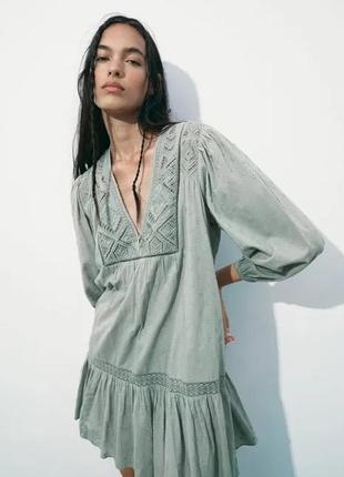 Легке літнє плаття zara