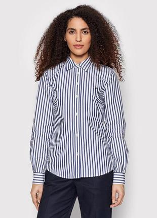 Качественная рубашка в полоску от tommy hilfiger