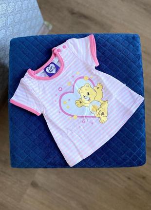 Футболка детская на девочку 62 см