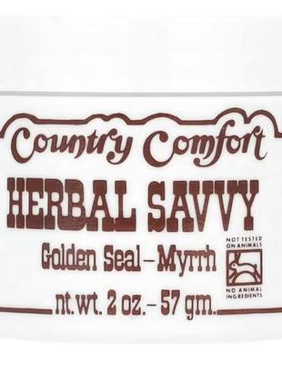 Country comfort herbal savvy травʼяна мазь місцевого призначення