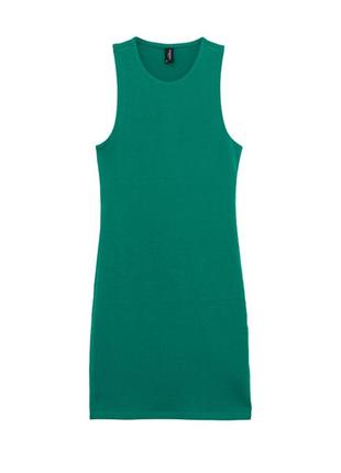 Зеленое платье piazza italia