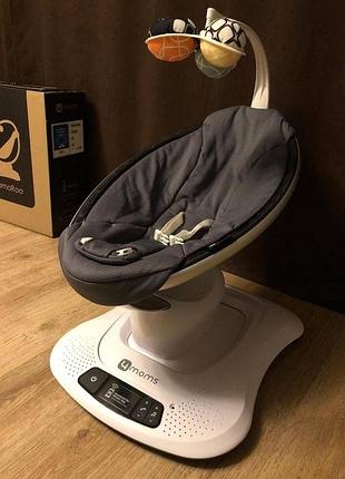 Стан нової. крісло-гойдалка mamaroo dark grey cool mesh