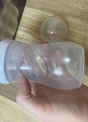 Новые бутылочки avent natural response 260 мл сменные соски бутилочки