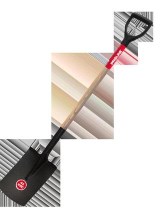 Лопата штикова прямокутна 180 х 280мм proline 12374