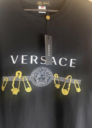 Футболка черная versace