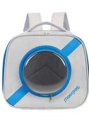 Рюкзак-переноска для кішок taotaopets 241109 window blue 10 шт.